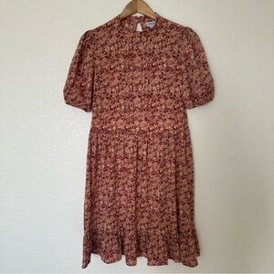 Aware by Vera Moda Pink Floral Mini Dress